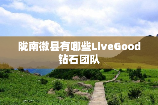 陇南徽县有哪些LiveGood钻石团队