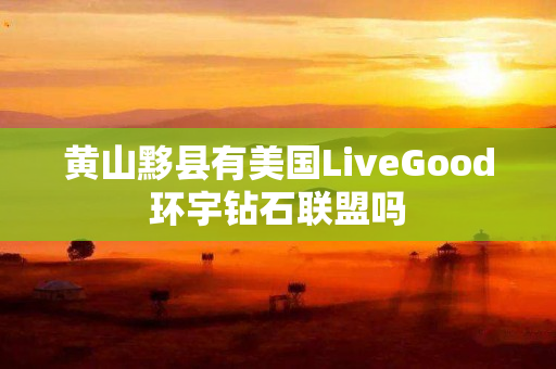 黄山黟县有美国LiveGood环宇钻石联盟吗