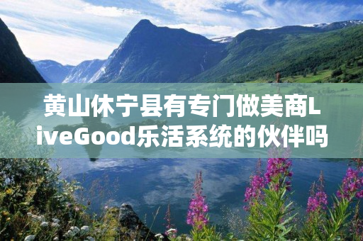 黄山休宁县有专门做美商LiveGood乐活系统的伙伴吗