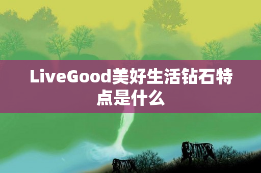 LiveGood美好生活钻石特点是什么