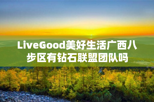 LiveGood美好生活广西八步区有钻石联盟团队吗