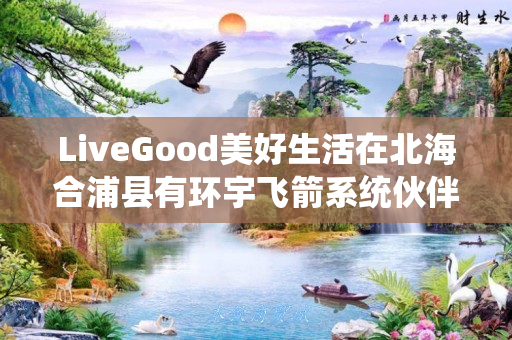 LiveGood美好生活在北海合浦县有环宇飞箭系统伙伴吗