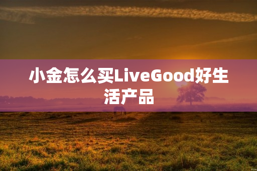 小金怎么买LiveGood好生活产品